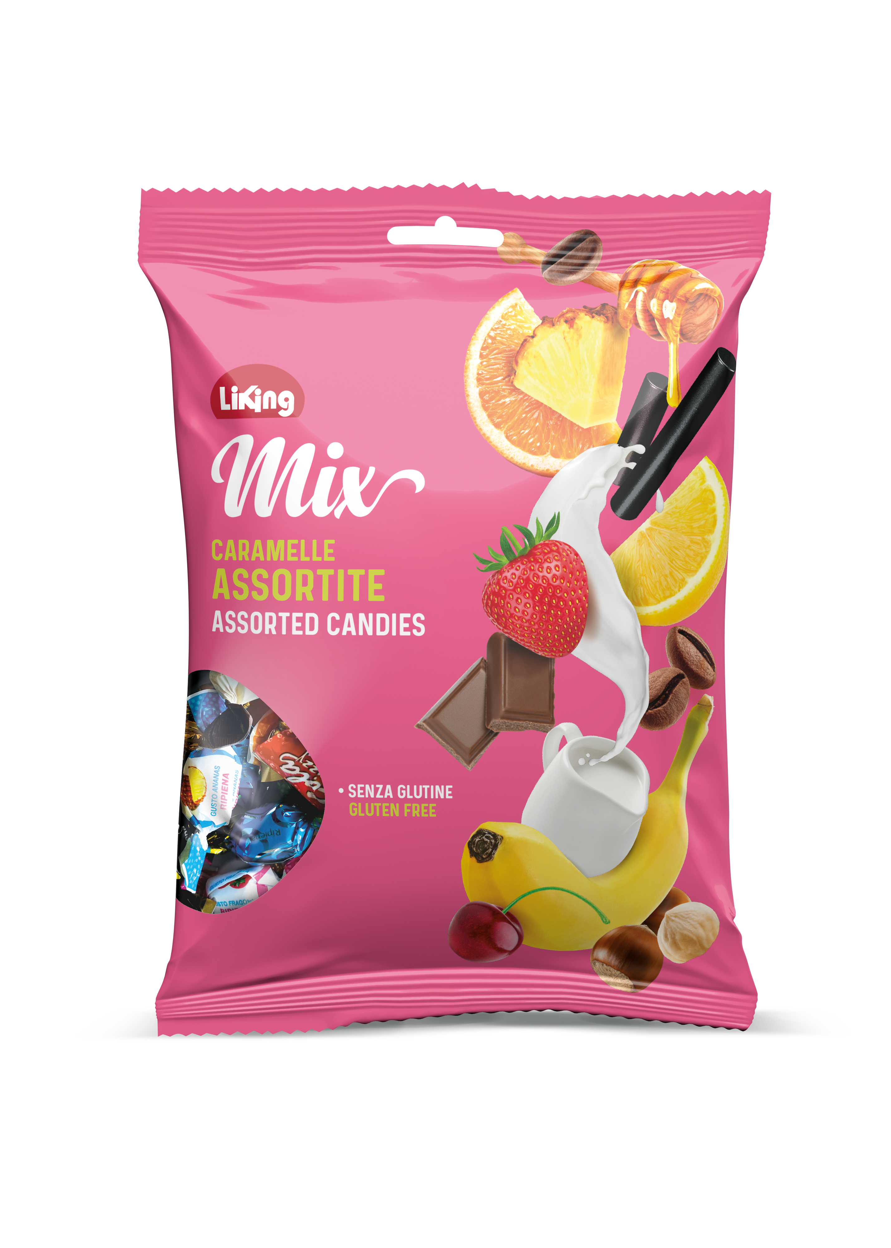 LIKING-CANDIES ASSORTED, GLUTEN FREE 150G