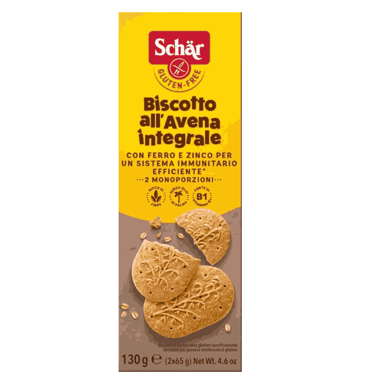 DR. SCHAR-GLUTEN-FREE OATMEAL COOKIES 130G