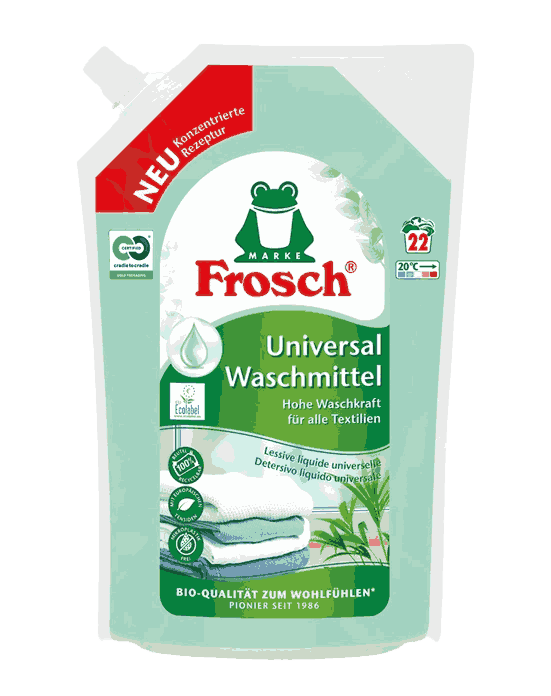 ფროში-თხევადი სარეცხი საშუალება ფერადი ქსოვ. 1.5 ლ(ფოუჩი)