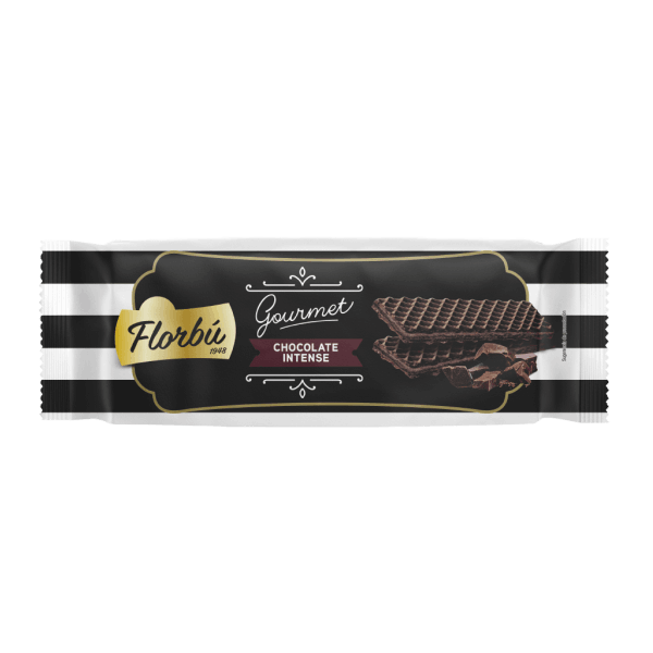 FLORBU-GOURMET WAFER WITH INTENSE CHOCOLATE 150G