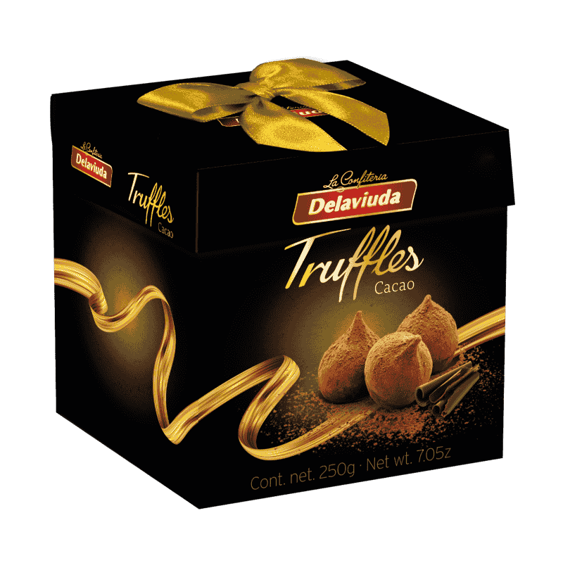 DELAVIUDA-CLASSIC COCOA TRUFFLES GIFT 250G