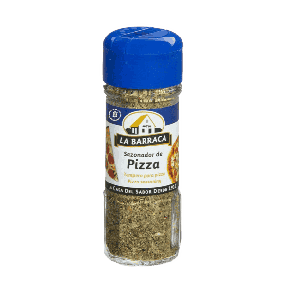 GLASS JAR BARRACA 18 G PIZZA SEASONING