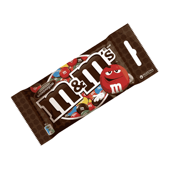 მ&მ შოკოლადით 45 გ (24) new