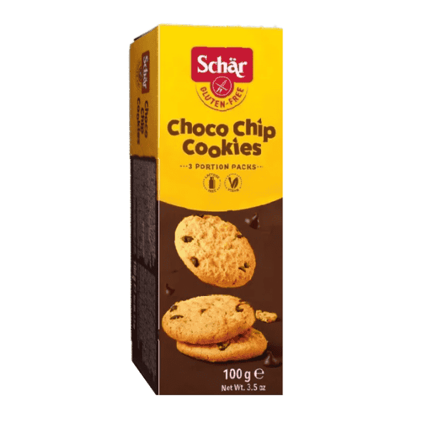 Biscuits with chocolate without gluten /DR SCHAR/ 100g