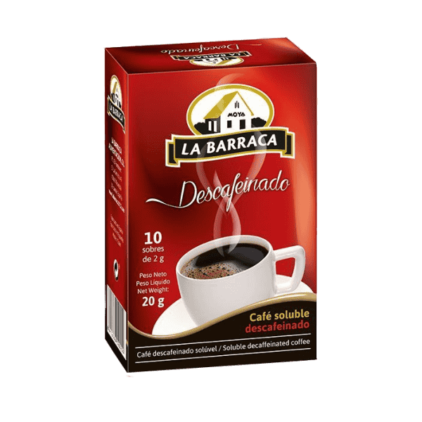 LA BARRACA INSTANT DECAFFEINATED COFFEE - 20 G