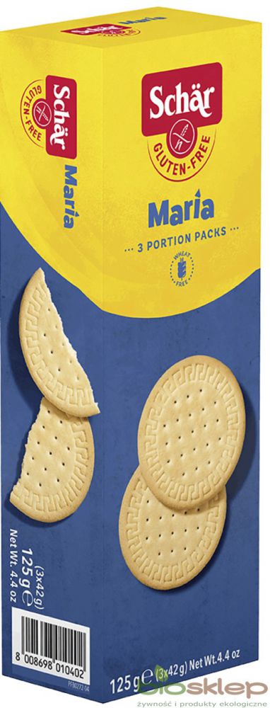 DR.SCHAR-MARIA GALETTES,GLUTEN FREE 125G