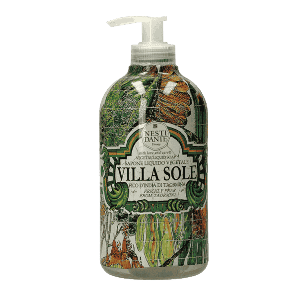 NESTI DANTE - Liquid soap "Villa Sole" with fig and pear scent 500g