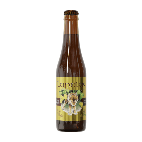 Beer lupulus brune 24*33cl OW Controle Certisys  BE-BIO-01 8.5% alc 