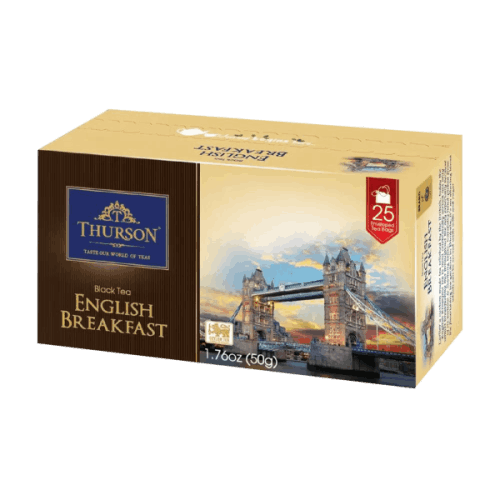THURSON-BLACK TEA ENGLISH BREAKFAST 25PCS