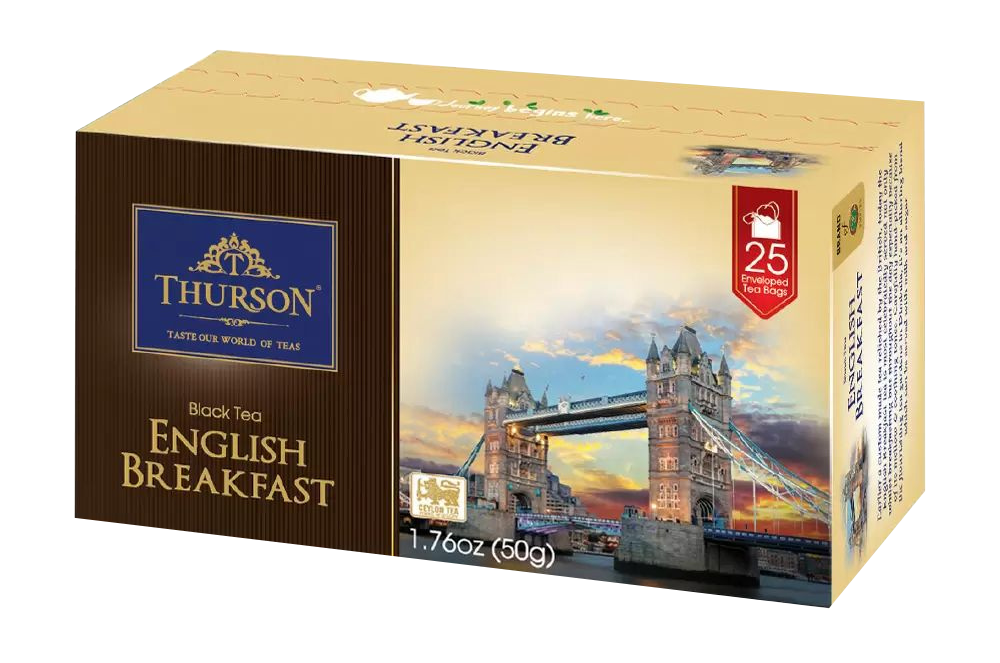 BLACK TEA ENGLISH BREAKFAST 20 TEA BAGS