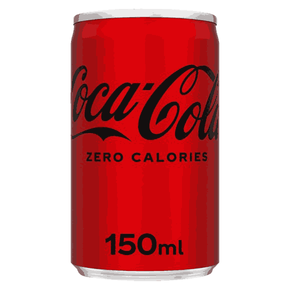 0.150ლ კოკა-კოლა შაქრის გარეშე ქილა (12ც)