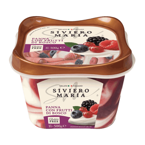 SIVIERO MARIA - GELATO WITH BERRIES GLUTEN-FREE 1000ML