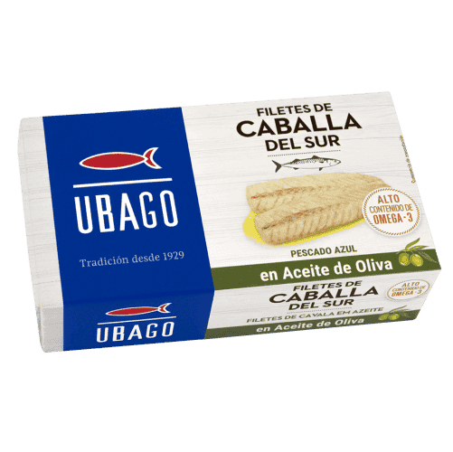 MACKEREL FILLETS IN OLIVE OIL UE RR125 C30