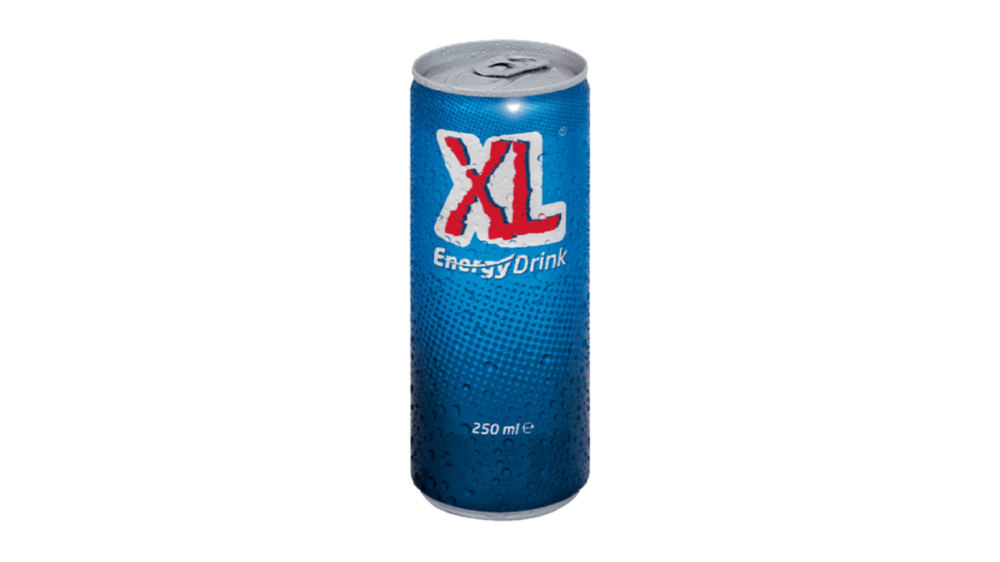 XL - ენერგეტიკული სასმელი - 250 მლ*24ც/ყ