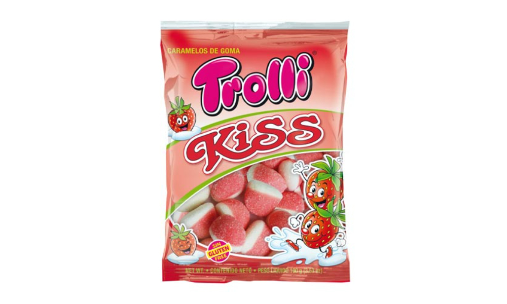 Trolli-ჟელიბონი "მარწყვით" 100გრ