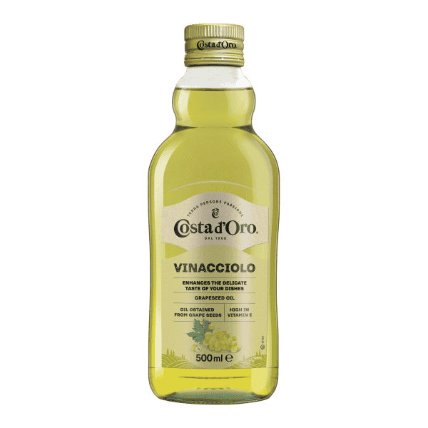 Costa D'oro grape seed oil 500 ml.