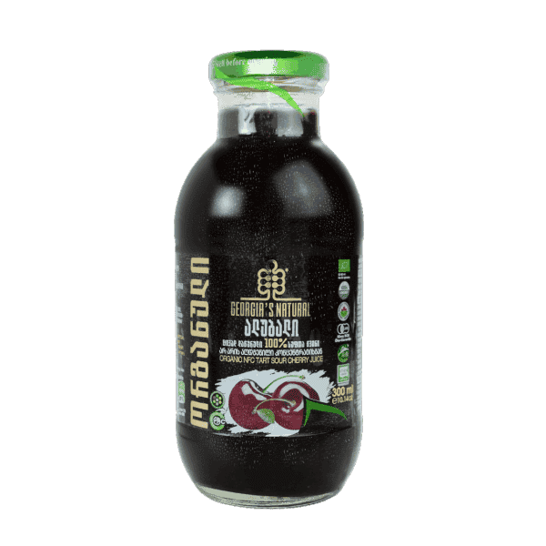 Organic, Gluten-Free Cherry 300ml Cold Pressed 100% Pure Juice