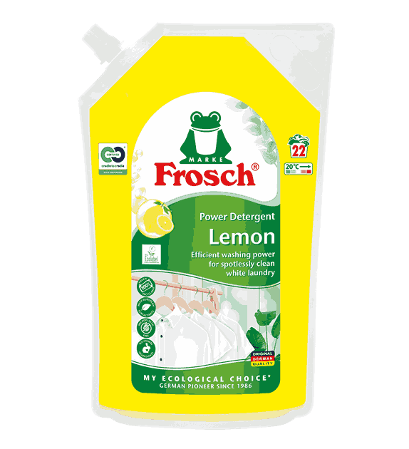 Frosh-Liquid Detergent White-Lemon, 1.5L