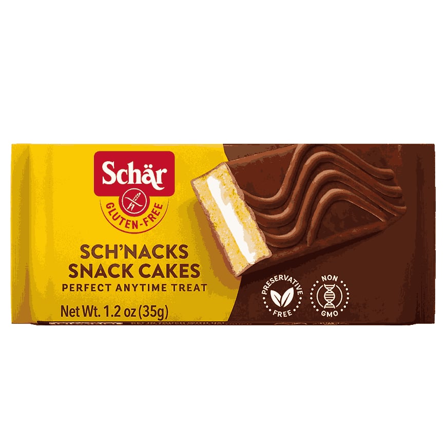 DR.SCHAR-SPONGE CAKE WITH MILK CREAM COVERED IN COCOA ,GLUTEN FREE 350G