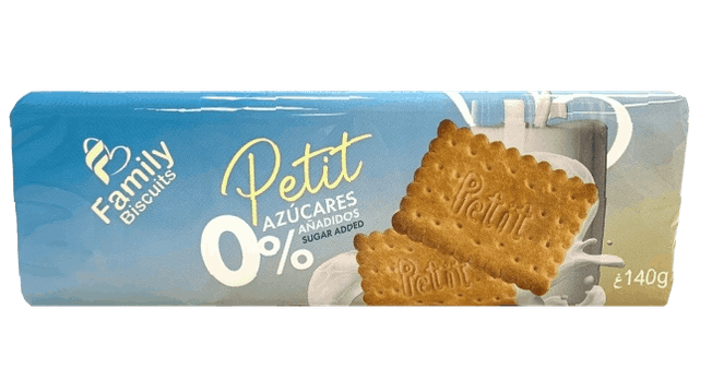 FAMILY BISCUITS-PETIT BISCUITS,SUGAR FREE 190G
