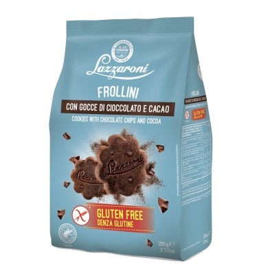 Lazaroni-biscuits with cocoa and chocolate drops gluten-free 200g