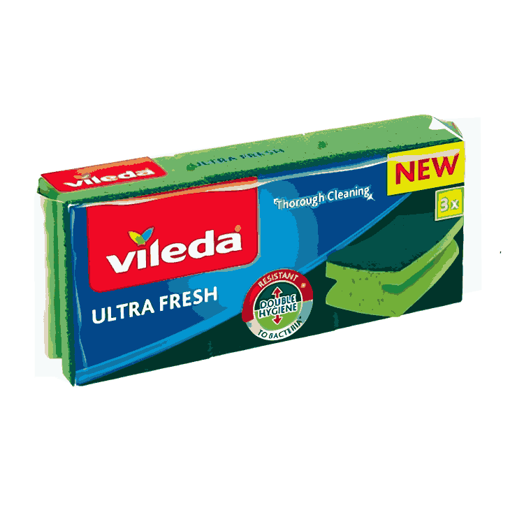 ვილედა - ღრუბელი ჭურჭლისთვის 