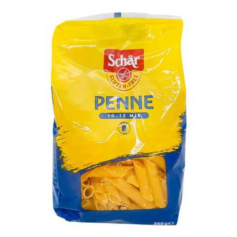 Pasta penne rigate with gluten paste /Schar/ 250 gr