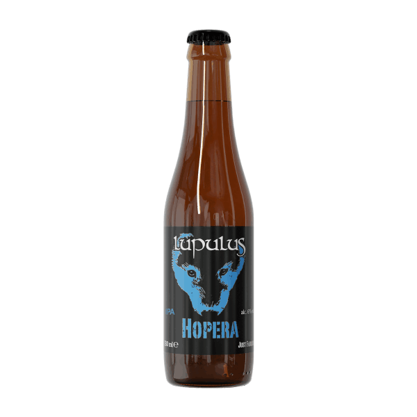 ლუპულუსი - ლუდი IPA ჰოპერა კრაფტი, გაუფილტრავი 6% 0.33ლ.
