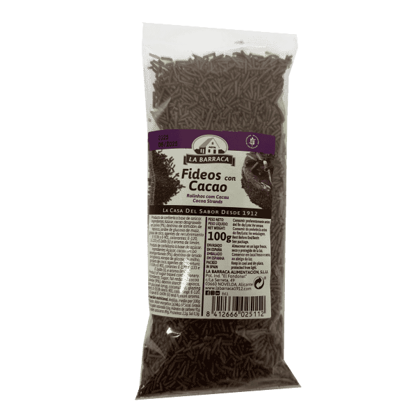 BAG 100 G BARRACA STRANDS WITH COCOA