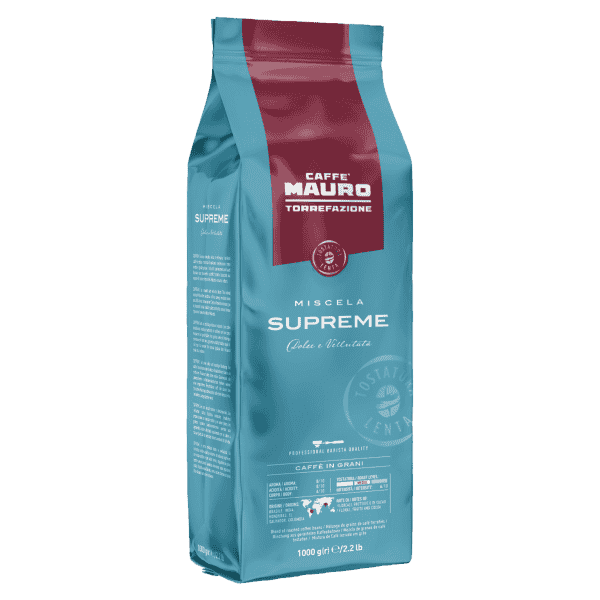 MAURO-COFFEE BEANS SUPREME 80% ARABICA,20% ROBUSTA 1KG