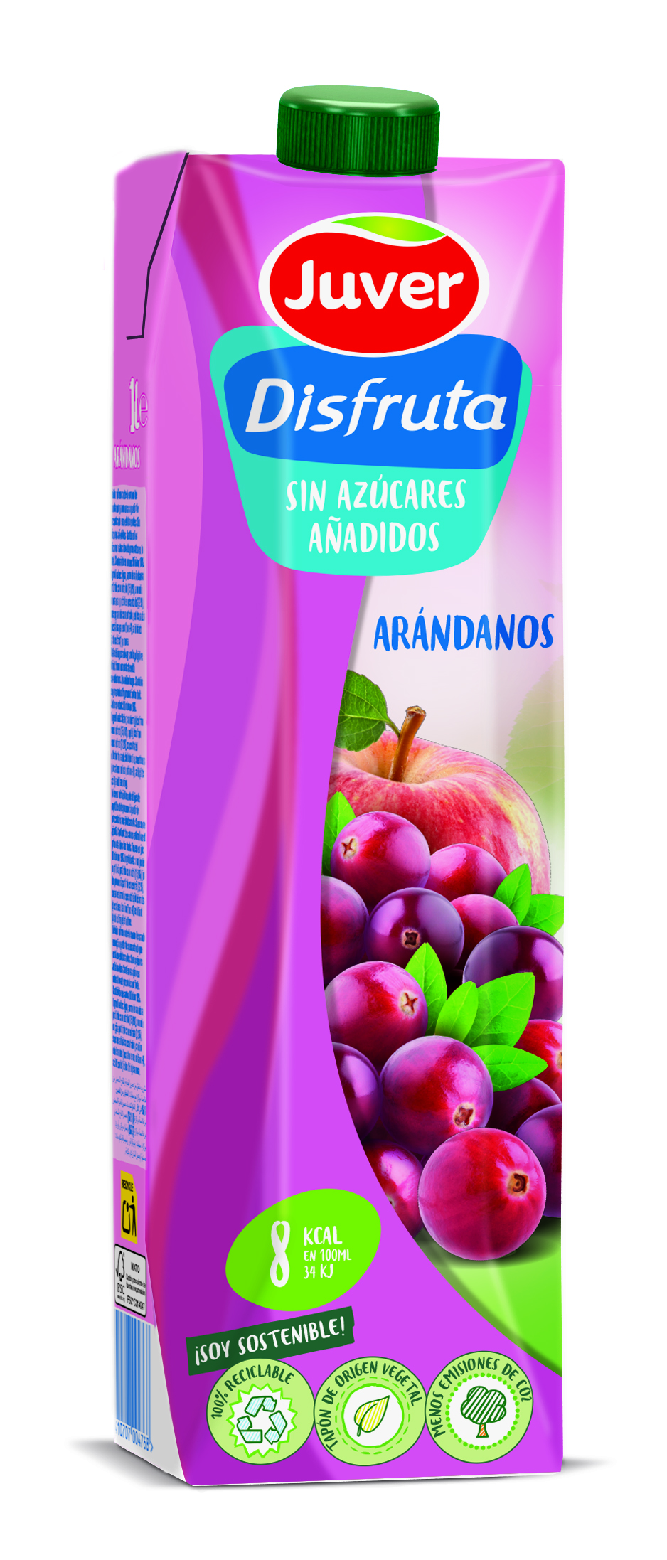 DISFRUTA CRANBERRIES PR.10X1L*JUVER