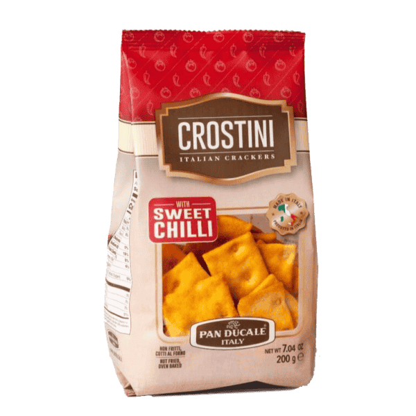 PAN DUCALE-CRACKERS WITH SWEET CHILLI 200G