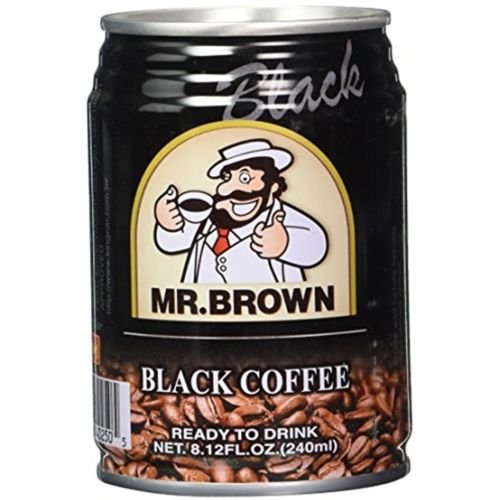 ყავა Mr. Brown Black coffee 24x240მლ.