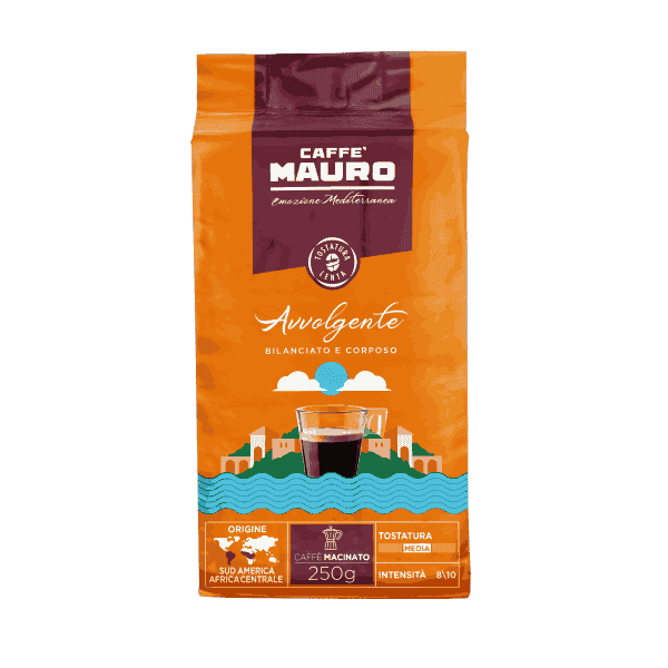 MAURO-GROUND COFFEE AVVOLGENTE 8/10 250G