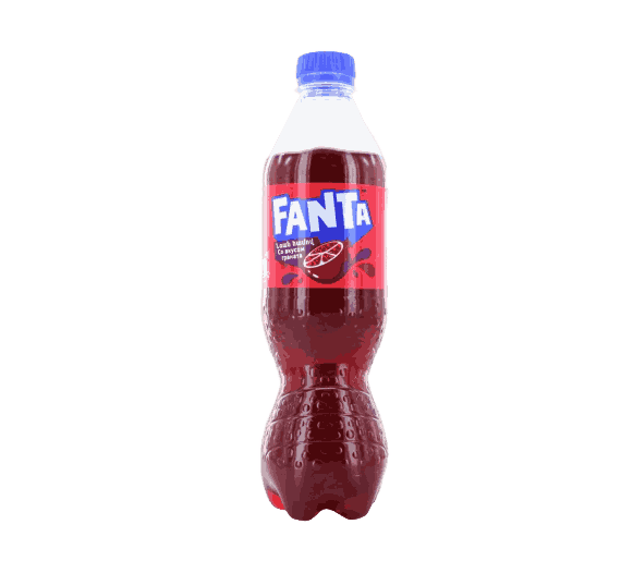 Fanta with pomegranate flavor 0.5L