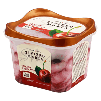 სივიერო მარია-ნაყინი /GELATO/აფოგატო ალუბლით  უგლუტენო 150მლ