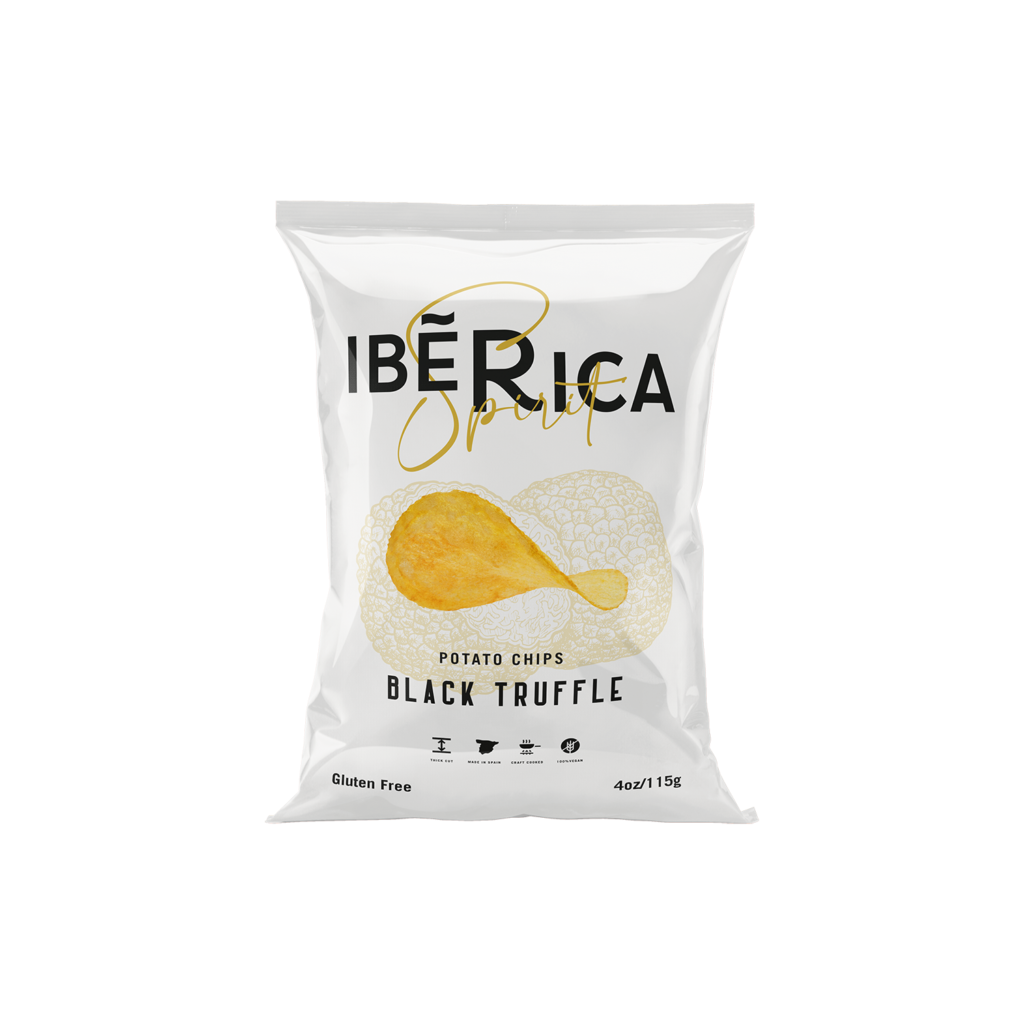 IBERICA CHIPS BLACK TRUFFLE 115g 20u