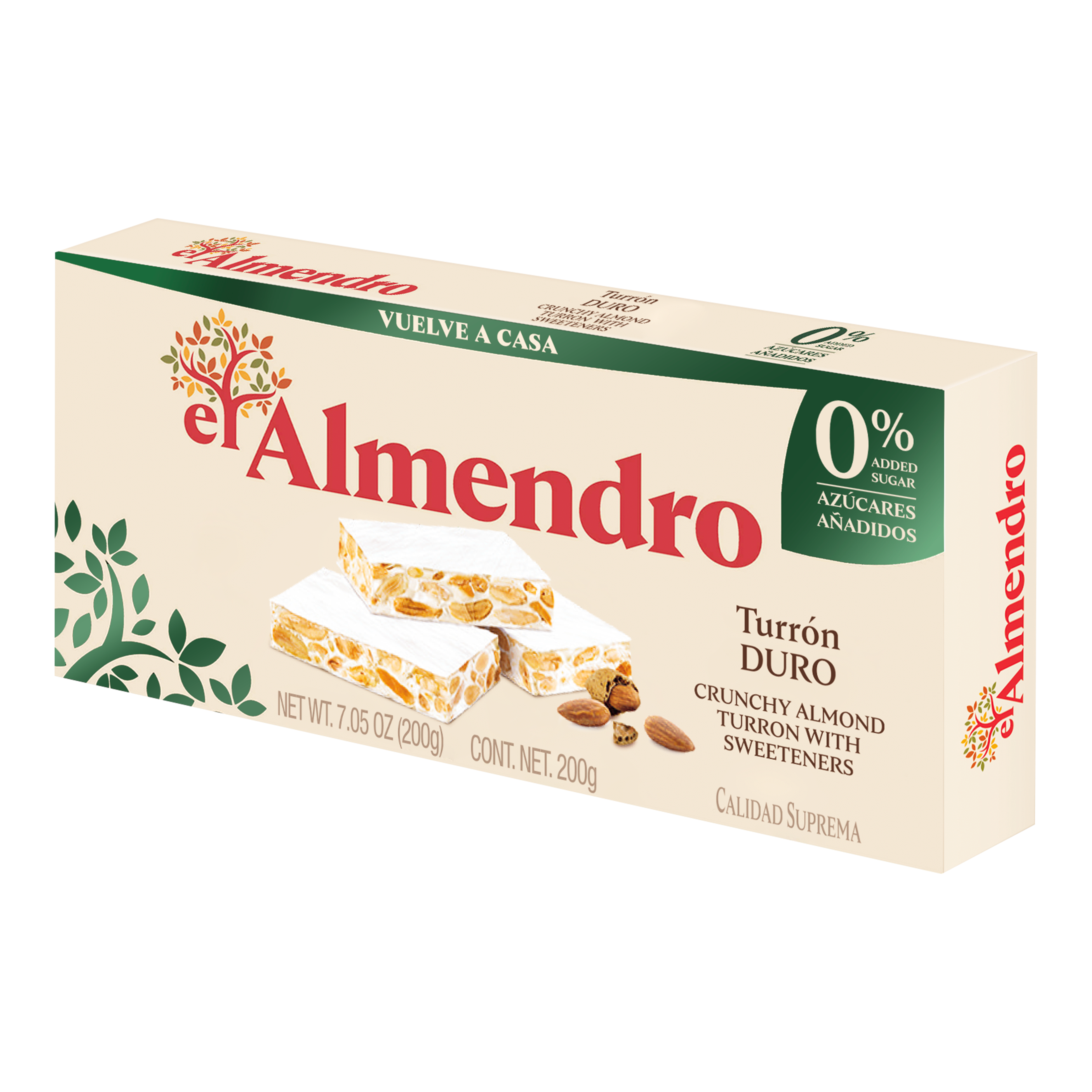 DELAVIUDA- TURRON SUGAR FREE 200 gr.