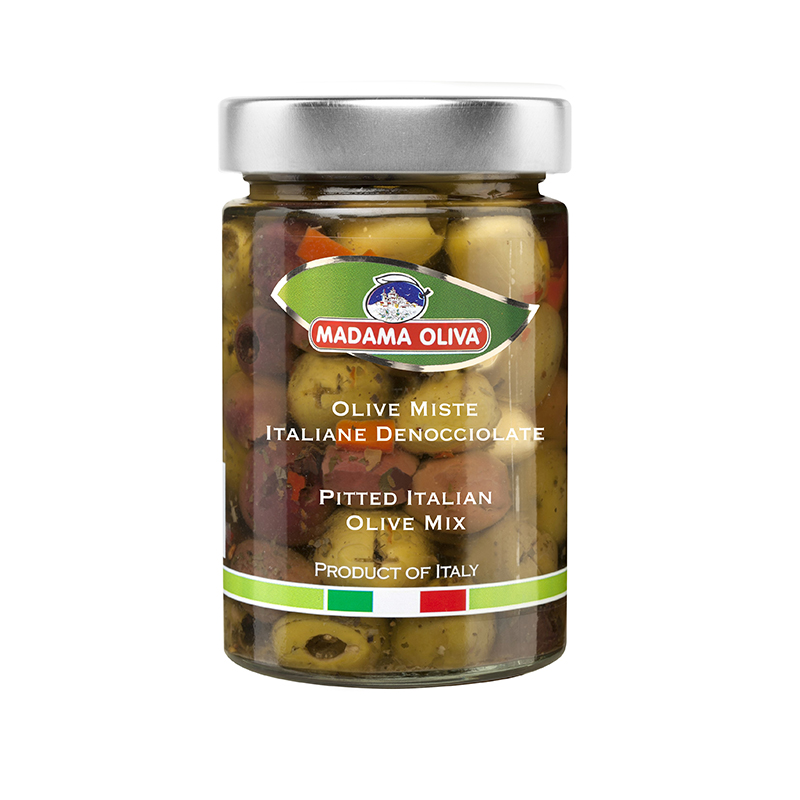 MADAMA OLIVA-PITTED ITALIAN OLIVE MIX 290G
