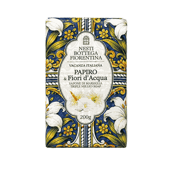 NESTI DANTE-VACANZA ITALIANA PAPYRUS AND WATER FLOWERS 200G