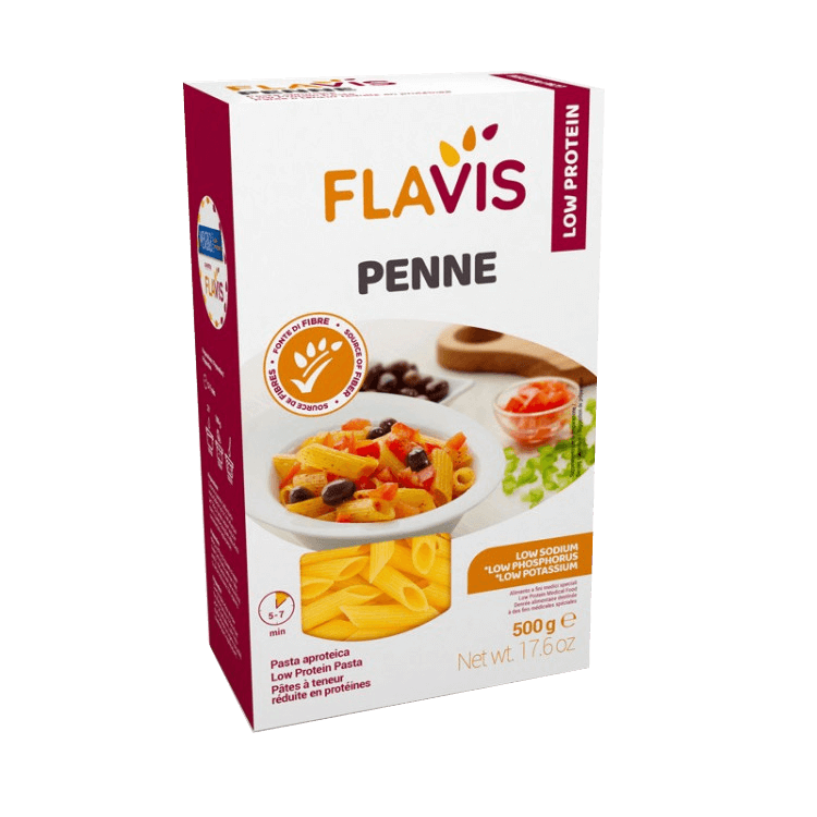 FLAVIS-PASTA PENNE, LOW PROTEIN 500G