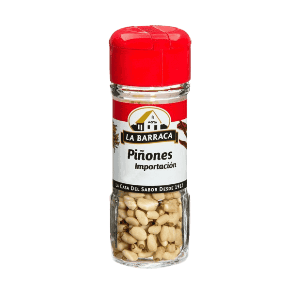 GLASS JAR BARRACA 35 G PINE KERNELS