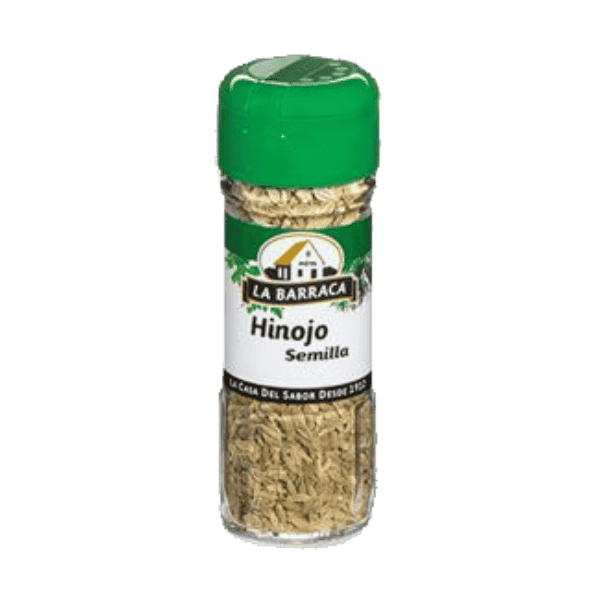 GLASS JAR BARRACA 28 G FENNEL SEEDS