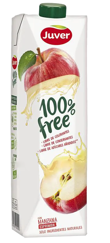 APPLE 100% FREE PR.10X1L*JUVER