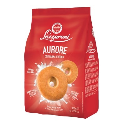 LAZZARONI-AURORE COOKIES WITH CREAM 300G