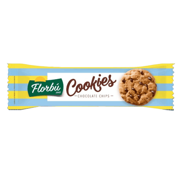 FLORBU - biscuits with chocolate chips 120g