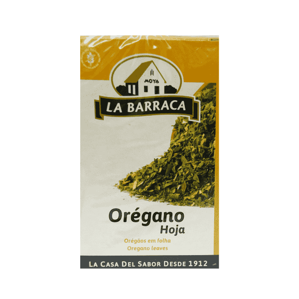 LA BARRACA-OREGANO LEAVES,GLUTEN FREE 12G