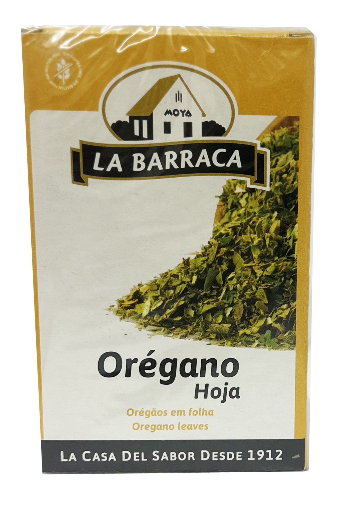 GLASS JAR BARRACA 24 G OREGANO POWDER