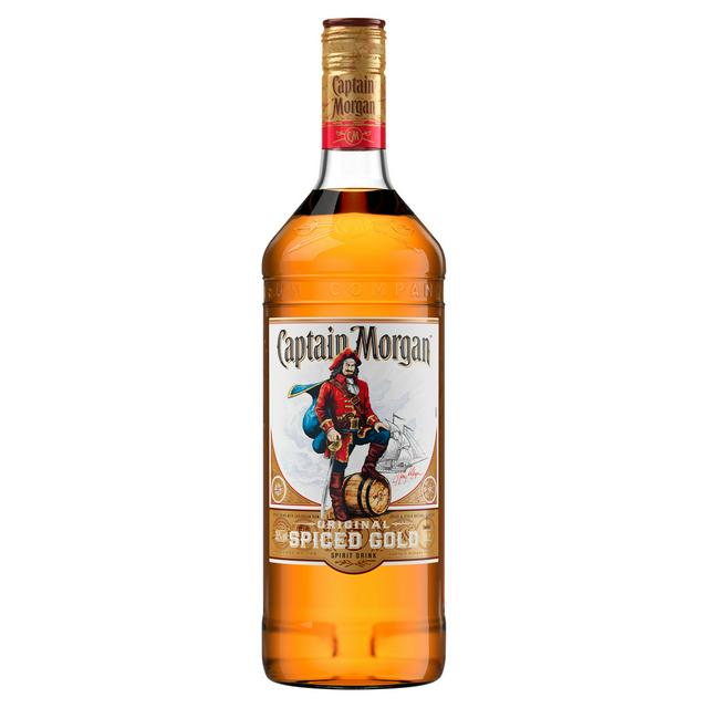 Captain Morgan Spiced Gold 1 L 35 % - რომი კაპიტან მორგანი სფაისდ გოლდი