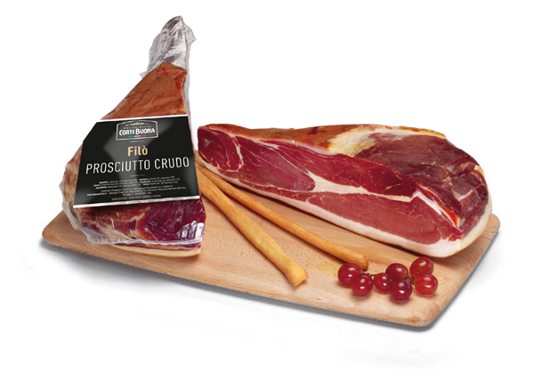 Cortebuona - ham prosciutto 1/2, gluten-free, 100gr.